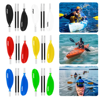 4 ชิ้น Kayak เรือ Paddle ปรับ SUP Paddle อลูมิเนียม Stand Up Paddleboard Paddles สําหรับกีฬากลางแจ้ง