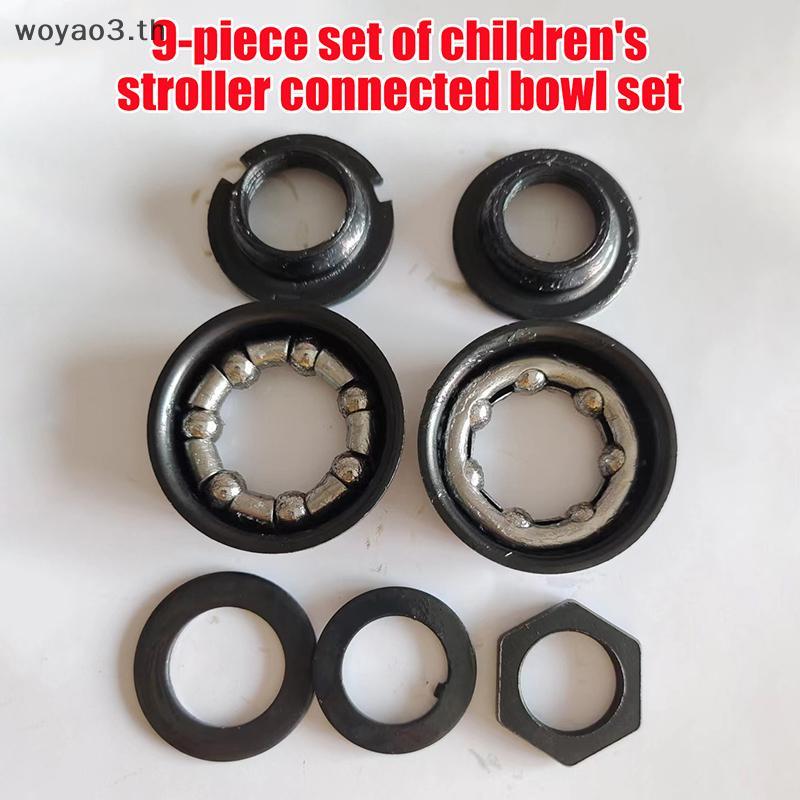 ชุดอุปกรณ์ชามและลูกปัดจักรยาน พร้อม.Stopper