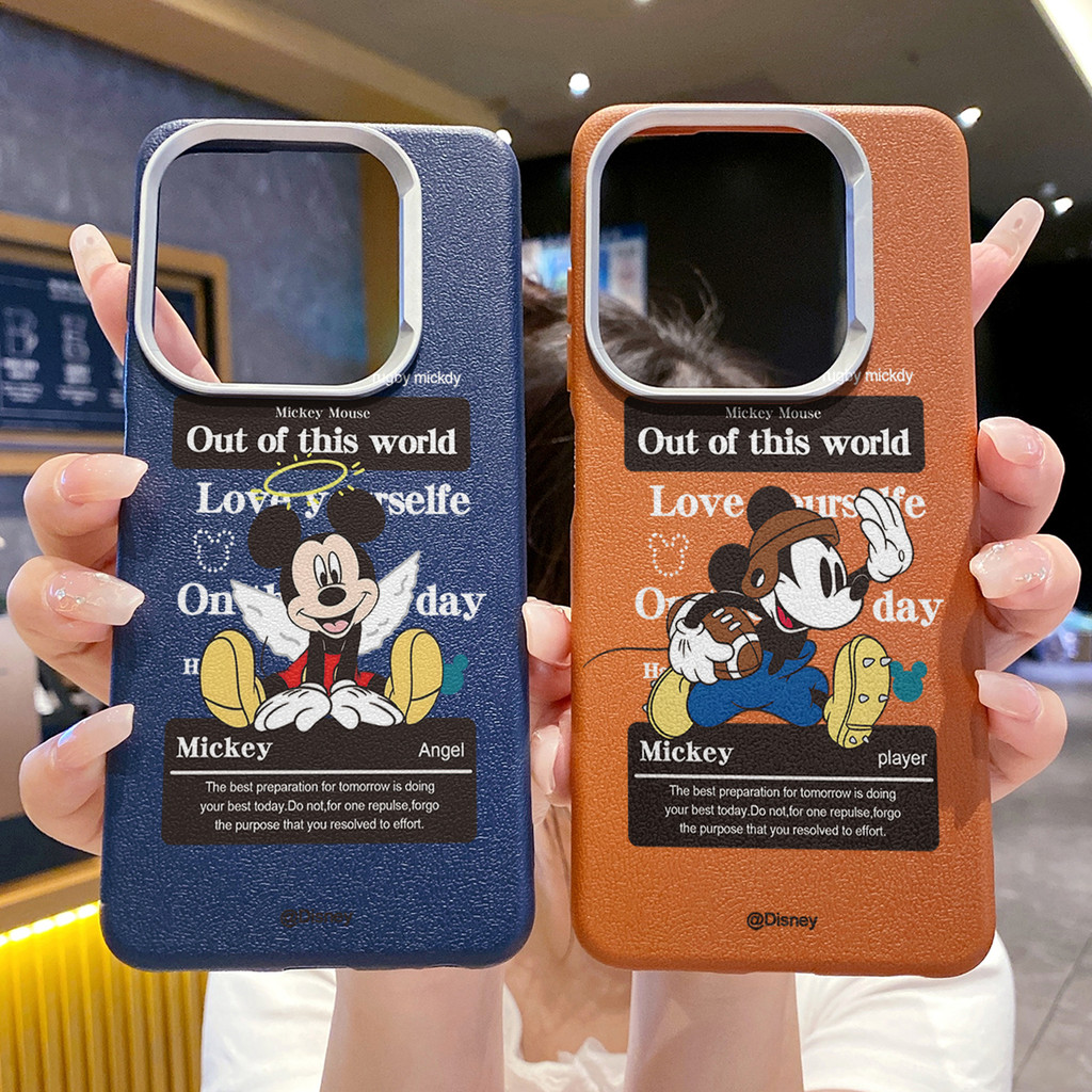 เข้ากันได้กับ Infinix Hot 60i 50i 40i 40 Pro 30i Play Smart 10 9 8 Angel Football Mickey Case Anti D
