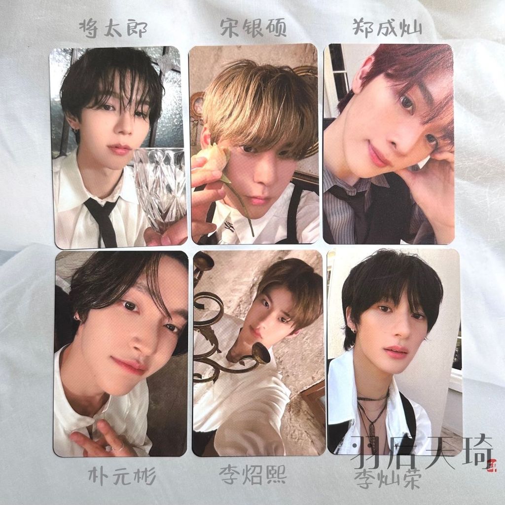 การ์ดอัลบั้ม RIIZE ของแท้ k4 Bonus Card SHOTARO EUNSEOK Photo Card