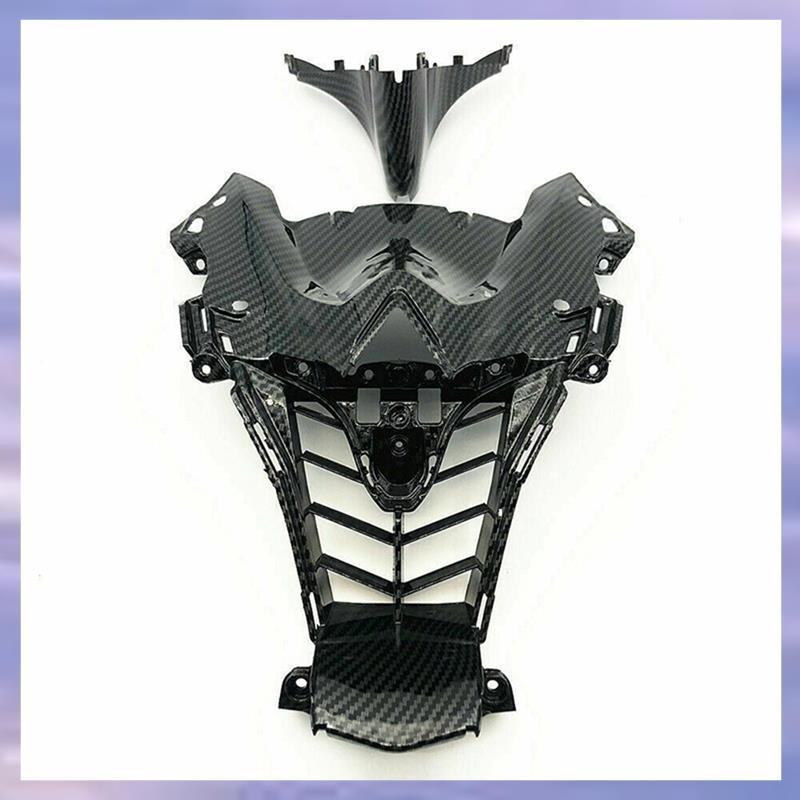 รถจักรยานยนต์กลางด้านหน้าบนจมูกแฟริ่งหัวรถจักรยานยนต์แฟริ่งสําหรับ YZF R6 2008-2016