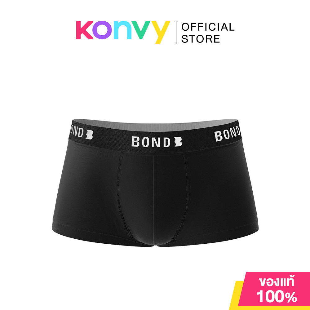 BOND Men's Underwear IZY BODYFIT Clothing Size M 1pc #Black กางเกงชั้นในผู้ชายบอนด์ รุ่น IZY BODYFIT