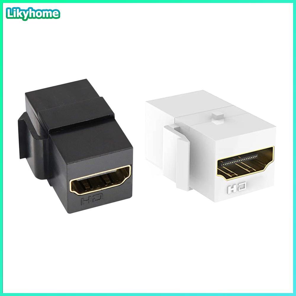 Keystone Jack Support 4k Keystone Jack ใส่สําหรับแผง Outlet แผ่นผนัง