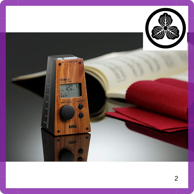 KORG KDM-3 Metronome Series - Versatile Practice Tool for Solo, Ensemble, and Part Rehearsals - Loud