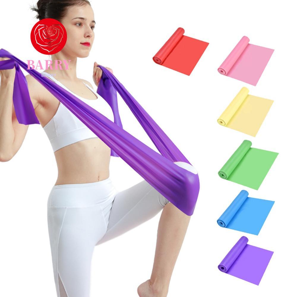 BARRY Resistance Band Tension Band ออกกําลังกายฝึกกล้ามเนื้อแบบยืดหยุ่นสําหรับผู้หญิงอุปกรณ์เสริมสํา