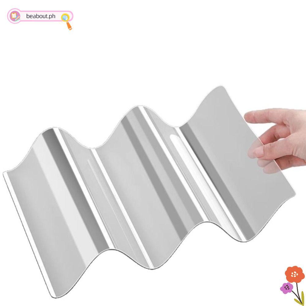 BEABOUT โต๊ะทํางาน, A2/A3/A4/A5/16K แผ่นรองเขียนโปร่งใส, กันน้ําทนทาน PP การเขียน Backing Board สําน