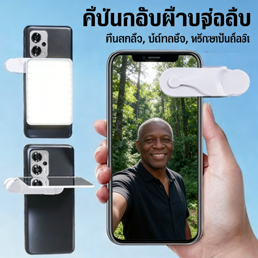 สร้างสรรค์ การเดินทาง อุปกรณ์ประกอบฉากการถ่ายภาพ กระจกสะท้อนแสง สมาร์ทโฟน ซิ่งประดิษฐ์เซลฟี่ การสะท้อนเลนส์ ปรับได้