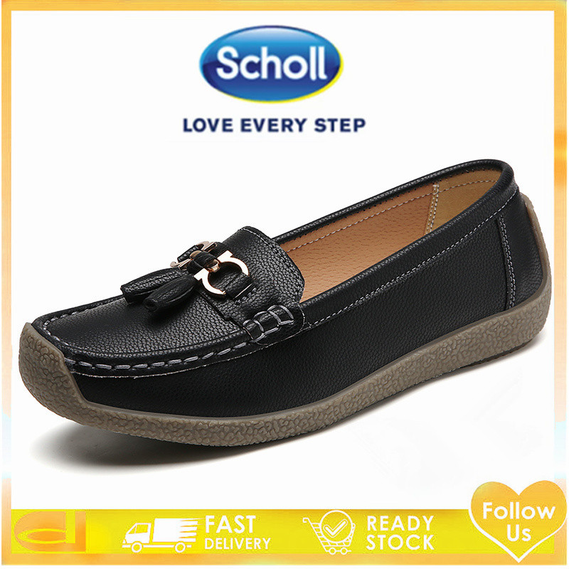 รองเท้าส้นแบน Scholl สำหรับผู้หญิง แบบ Boat Shoes และ loafers ไซส์ 40-42