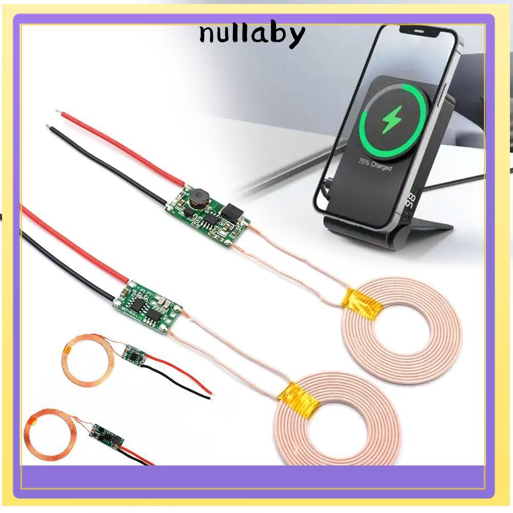 NULLABY แหล่งจ่ายไฟไร้สาย, เครื่องส่งสัญญาณ 5V1A/5V2A โมดูลชาร์จไร้สาย, ตัวรับสัญญาณทดแทน DIY Wirele