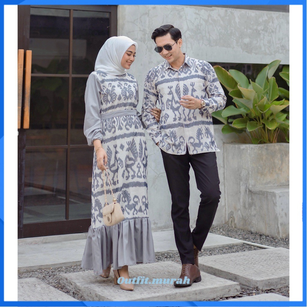 KARINA WHITE - WOVEN COUPLE - WOVEN COUPLE SET สําหรับ WEDDINGS/PRE WEDDING BY OUTFIT