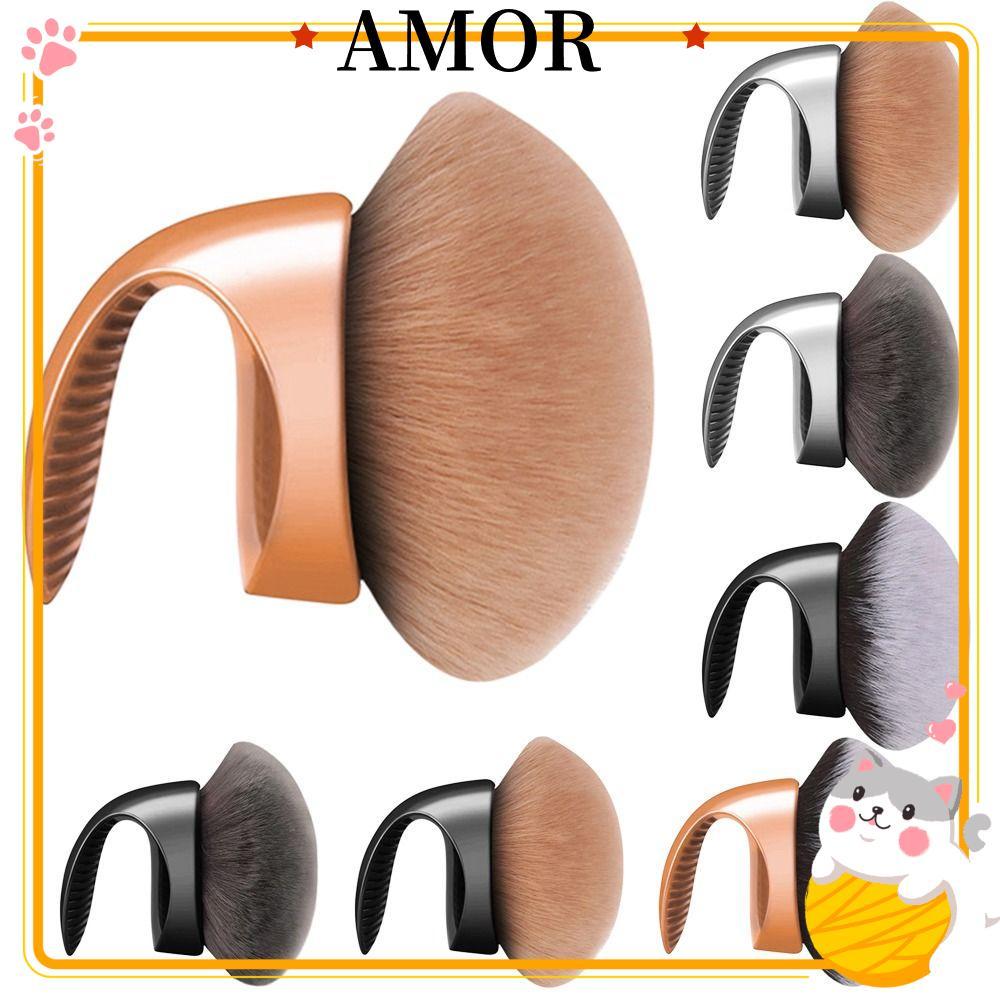AMOR Self Tanner Brush, Extra Large Beauty Blend & Blur Body Kabuki Brush, ทนทาน Professional Vegan 