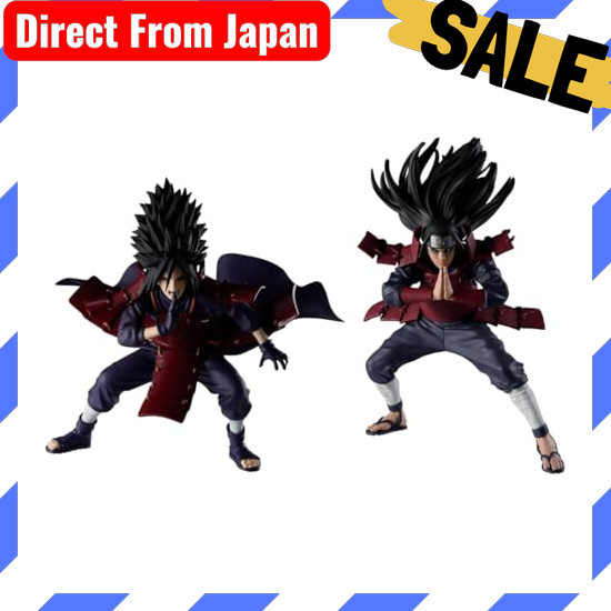 Direct From Japan NARUTO Shippuden "Sente Hashiruma" "Uchiha Madara" VIBRATION STARS