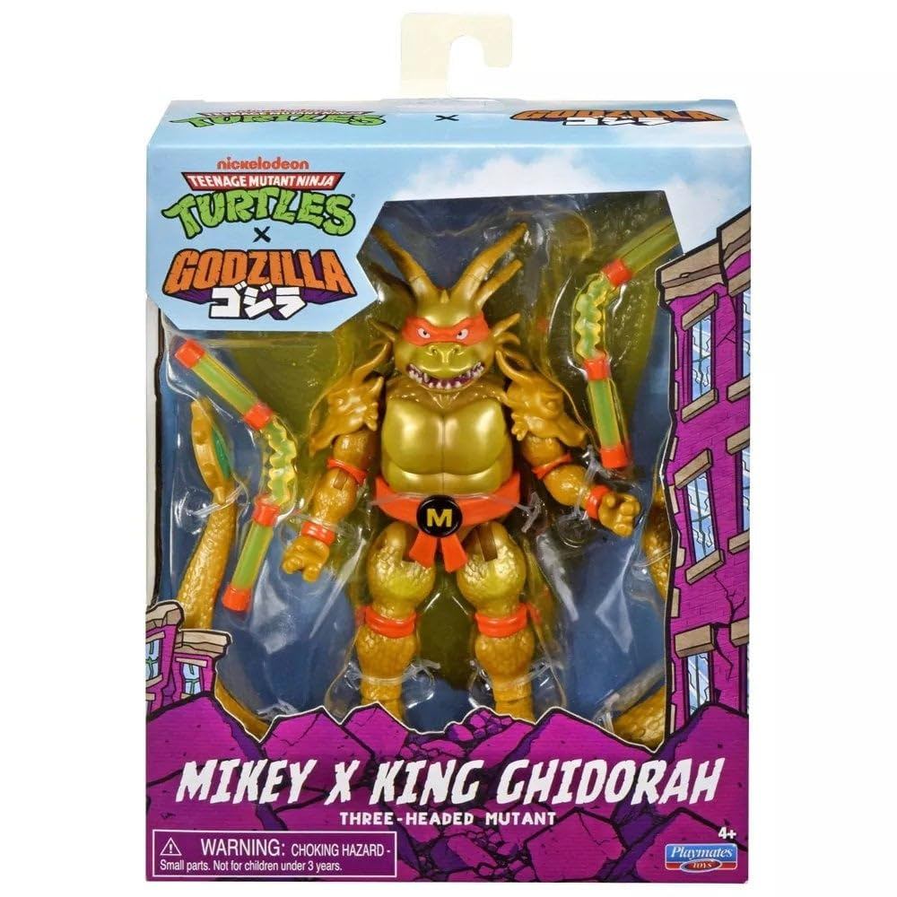 Teenage Mutant Ninja Turtles TMNT × Godzilla Figure Astoria Assort Unit: Mikey