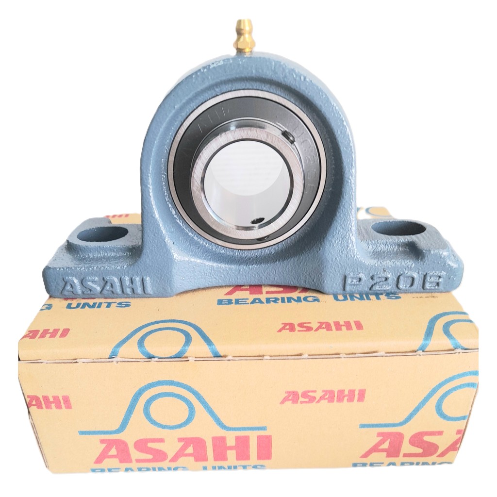 (ราคาต่อตลับ)ASAHI  UCP208-24 ตลับลูกปืนตุ๊กตา (สำหรับรูเพลาขนาด 1.1/2 นิ้ว หรือ 1 นิ้วครึ่ง)