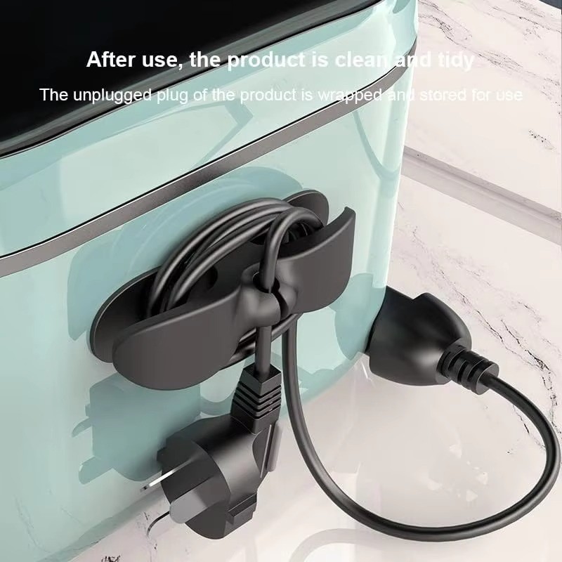 RETAIL Cable Organizer Holder Cable Winder Stick-on Cable Holder Ribbon HM1048 - ST