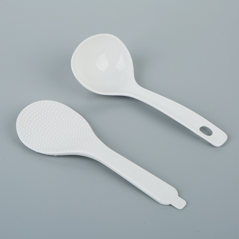 TIGER TIGER ยี่ห้อ Non-Stick หม้อหุงข้าวช้อนข้าวช้อนซุปหม้อหุงข้าวพลั่วในครัวเรือนช้อนข้าววัดถ้วยซุป