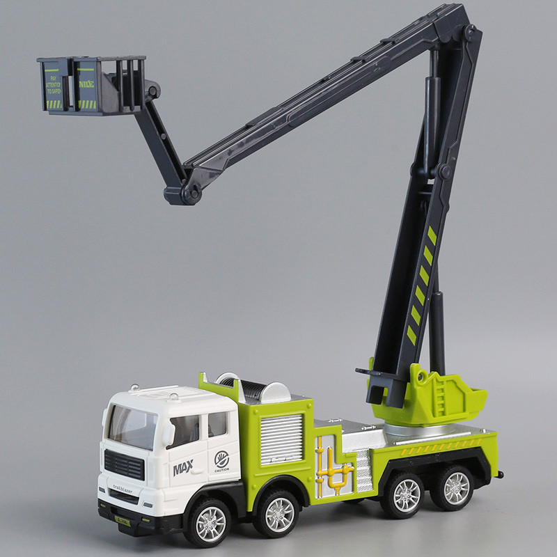 Inertial Toy Car เด็ก City Lift Repair Car Baby Fall-Resistant Crane Engineering Vehicle Boy Car Toy