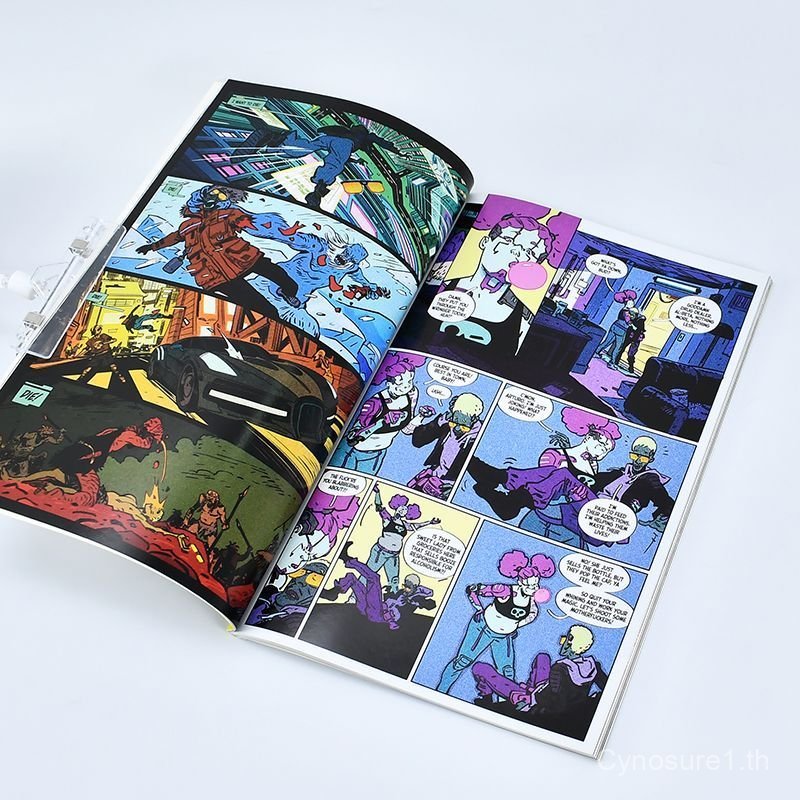 การ์ตูนภาษาอังกฤษ Cyberpunk 2077 Blackout, Cyberpunk 2077 Big Power Outage Hender Books