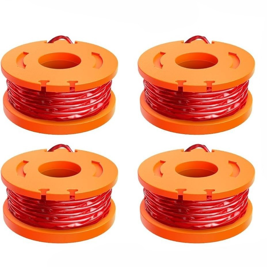 WA0010/WA6531 Spool เครื่องตัดหญ้าหัวตัดเปลี่ยน WORX เครื่องตัดหญ้า (4 ชิ้นแพ็ค) NTEL
