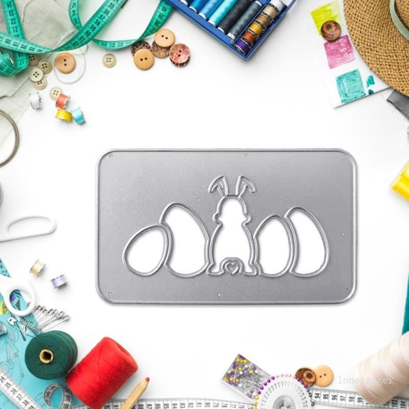Easter Eggs Bunny Metal Cutting Dies Stencil DIY Scrapbooking Album Paper Card