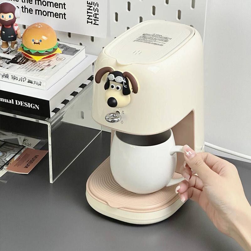 F Family Coffee Machine High-value Household Mini Automatic Multi-Function Drip Portable Italian Ame