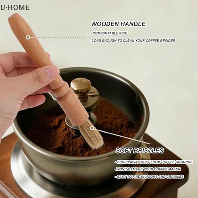 ชุดทำความสะอาดเครื่องชงกาแฟแปรงขัดกาแฟ4ชิ้น U · Home