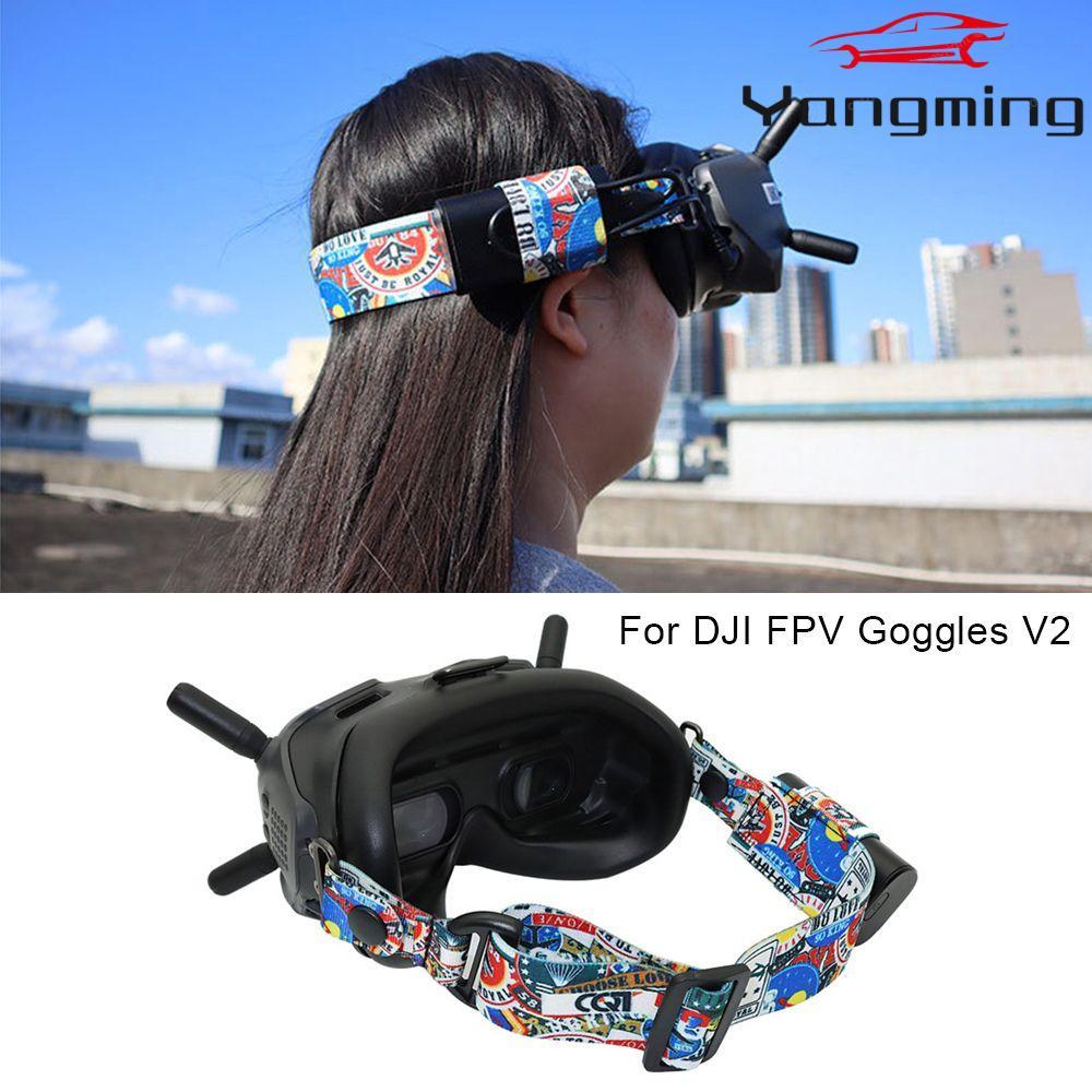 YANGMING สายคล้องคอ Graffiti สี Drone อุปกรณ์เสริมทนทานสําหรับ DJI FPV Goggles V2