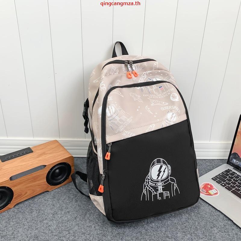 HZLกระเป๋าผู้ชาย กระเป๋าเป้ สะพายหลัง ใบใหญ่บิ๊กบึ้ม แฟชั่นเกาหลี จุของได้เยอะ