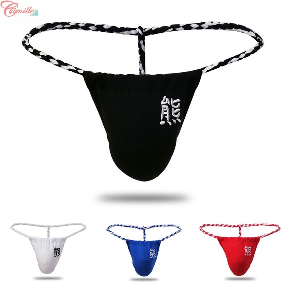 ชุดบิกินี่ชายแบบสายเดี่ยวหลังตัว T สไตล์ G String ขนาด M – 2XL ทำจากกระดาษเชือกทอง ราคา ถูกที่สุด ดีลบีเคเค แกลเลอรีภาพที่ 7