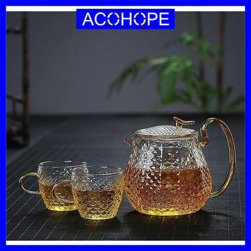 Ahope Tea Pitcher ชาจีน 600ml พร้อมแก้ว 4 แก้ว 125ml - JJ06