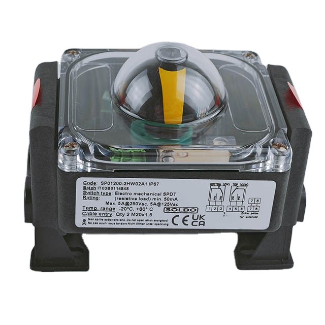 คุณภาพสูงอิตาลียี่ห้อ SOLDO SP Series SP01200-2HW02A1 Compact Limit Switch Box**&&