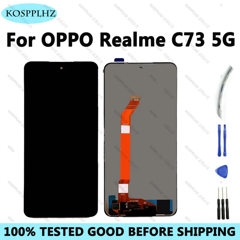 สําหรับRealme C73 5GจอแสดงผลLCD Touch Screen Sensor Digiziter Assembly 6.67 "จอแสดงผลสําหรับOPPO Rea