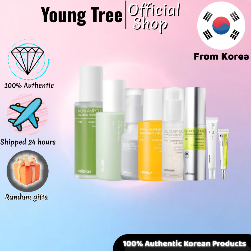 [Celimax] Dual Barrier Boosting Serum 30ml/Tightening Serum 30ML/Noni Energy Ampoule 50ml/Shot Tightening Booster 15ML/spot brightening Serum 30ml/Noni Eye Cream-20ml