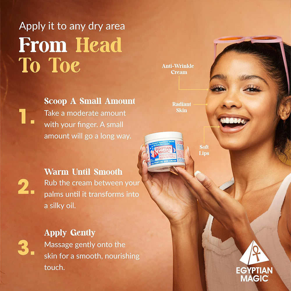 Egyptian Combination All Purpose Skin Cream Magic Full Size 118ml