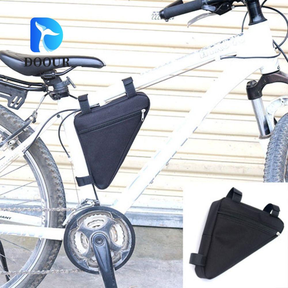 DOOUR MTB Frame Bag Pouch Frame Handlebar Black Triangle Pouch