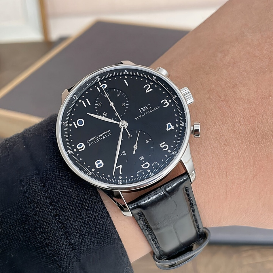 IWICCC Portugal Automatic Mechanical Chronograph Mens Watch Portugal Meter IW371447