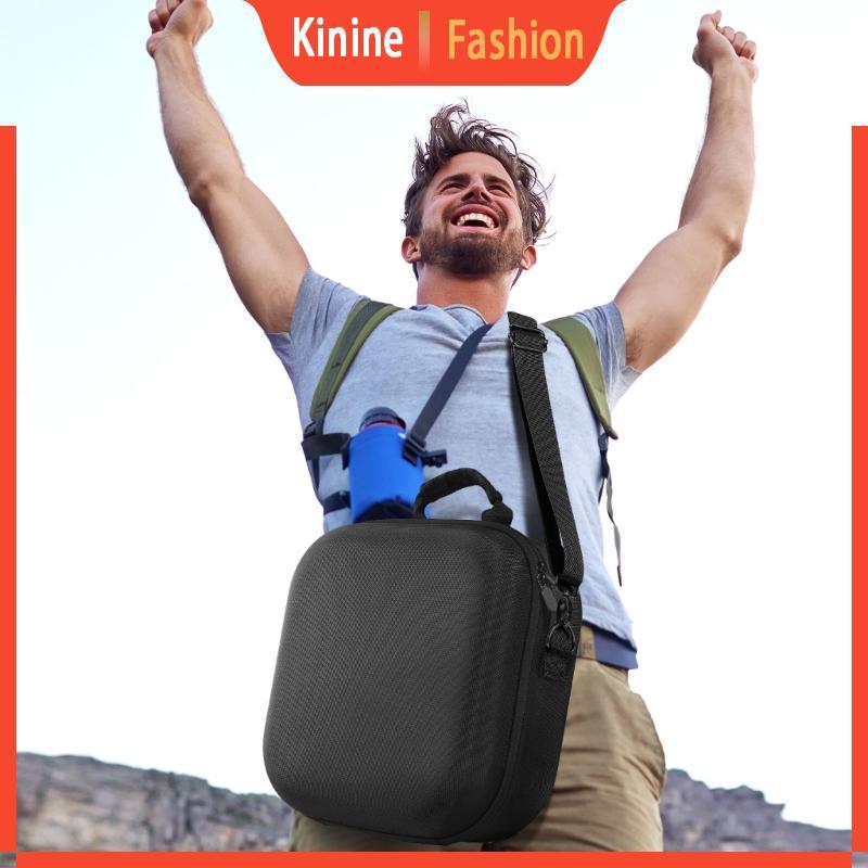 KIN Heavy Duty Storage Organizer กระเป๋าปรับสายรัด Secures Fit สําหรับ Onyx Studio9 ลําโพงซิปที่ปลอด