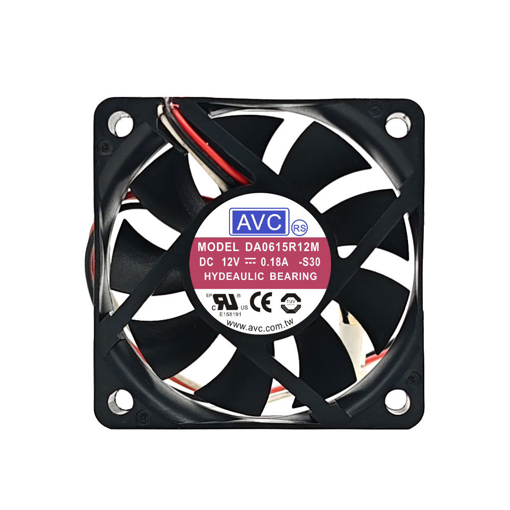 AVC 6 ซม.6015 0.18A DA06015R12M 12V อุปกรณ์การแปลงความถี่พัดลมระบายความร้อน