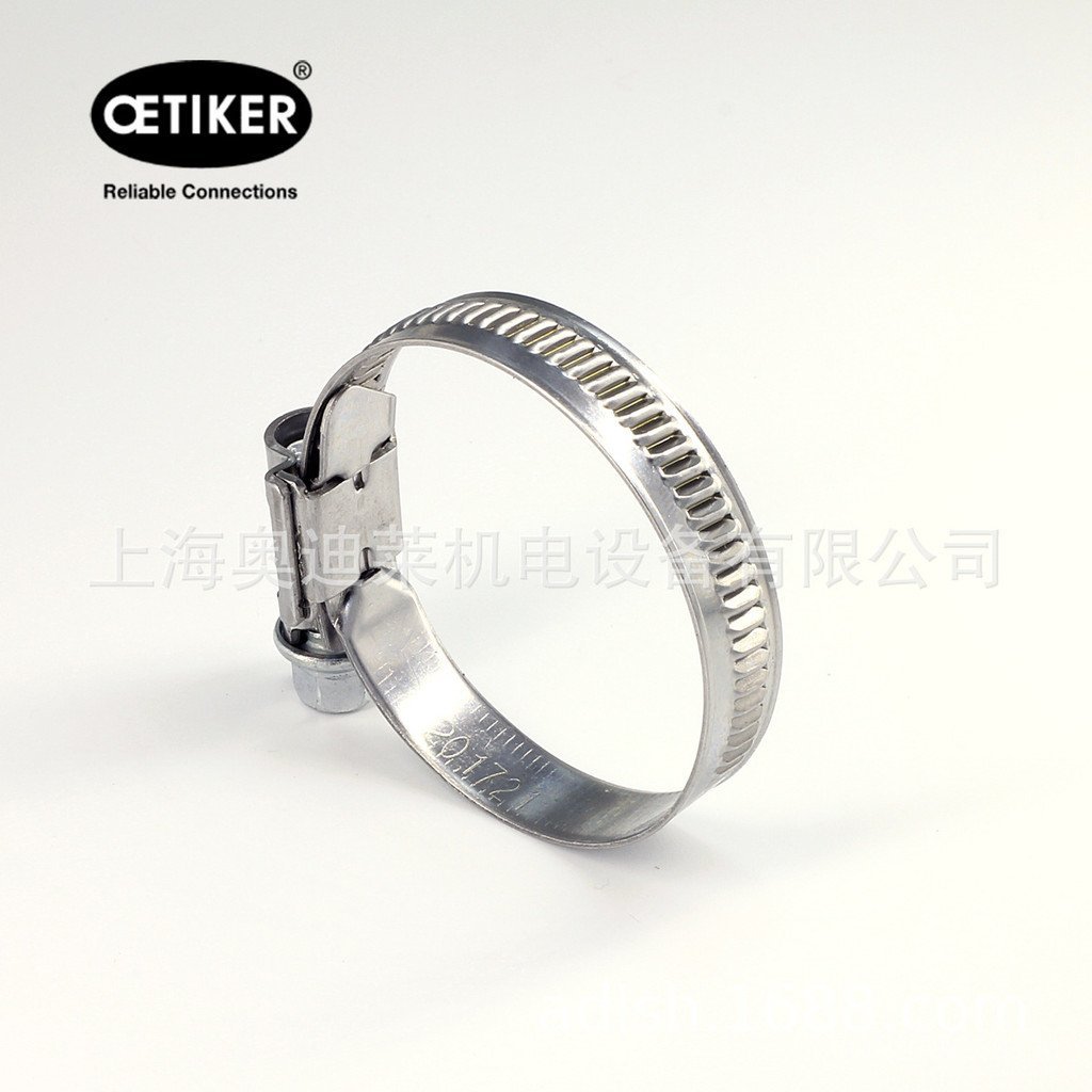 304 สแตนเลสสตีลคอ Hoop OETIKER ของแท้เยอรมัน Hoop W2 Snail Snail Clamp Fire การสื่อสารท่อ CLAMP VOTY