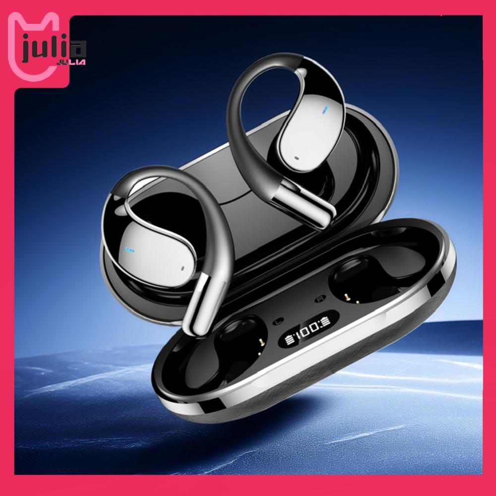 3-in-1 AI Translator หูฟัง Earhooks ชุดหูฟัง Bluetooth-เข้ากันได้กับ 5.4 Smart Voice Translator เสีย