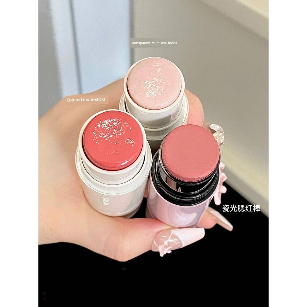 ไฮไลท์ คอนทัวร์ Joocyee Fermented Color Water Gloss Stick Blush Stick High Gloss Stick Cream Lip Che