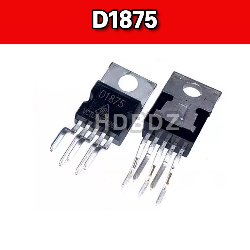 2 ~ 5PCS D1875 TO-220 CD1875CZ ชิปเครื่องขยายเสียงเสียง IC