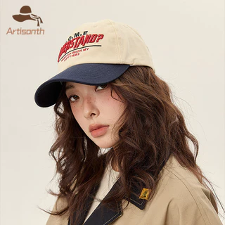 ส่งเร็ว💥หมวกเบสบอลบล็อคสีปัก สีตัดกัน สไตล์อเมริกันย้อนยุคแฟชั่น คุณภาพสู ผ้าฝ้าย 100% ใช้ได้ทั้งชายและหญิง.COD