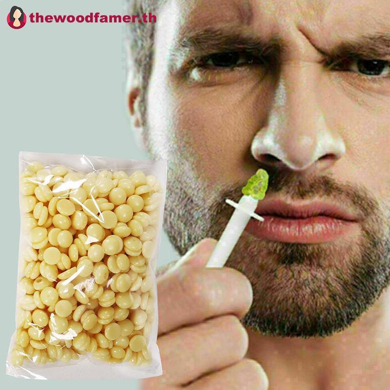 Well Nose Hair Wax Kit กําจัดขนจมูกที่มีประสิทธิภาพและปลอดภัยสําหรับผู้หญิงสําหรับผู้ชายและผู้หญิง T