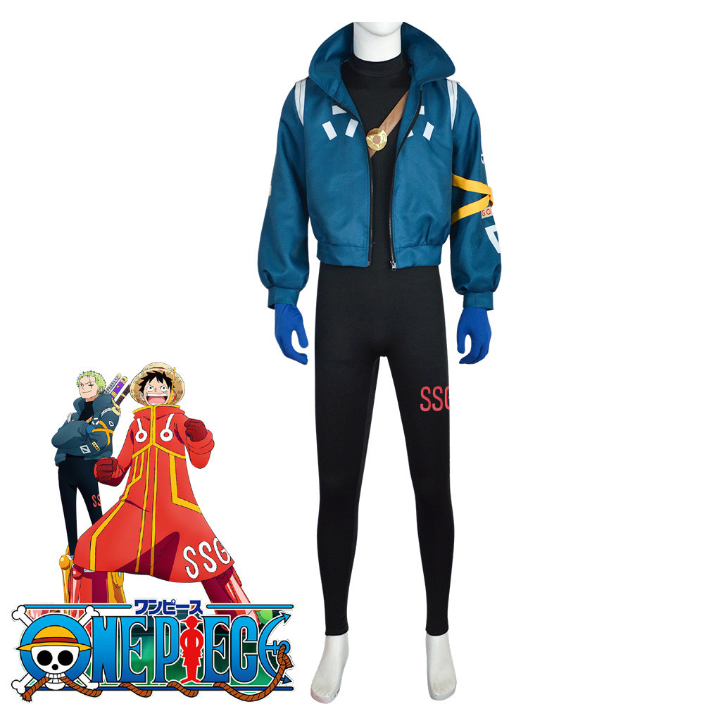 One Piece Egghead Island arc cosplay Luffy Zoro cosplay costume Future Island new anime cosplay outf