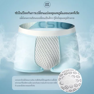 【แพ็ค5/10ตัว】กางเกงในผู้ชายขาสั้น Underwear Man กางเกงในบ็อกเซอร์ เนื้อผ้านิ่ม สวมใส่สบาย ระบายอากาศได้ดี NY081