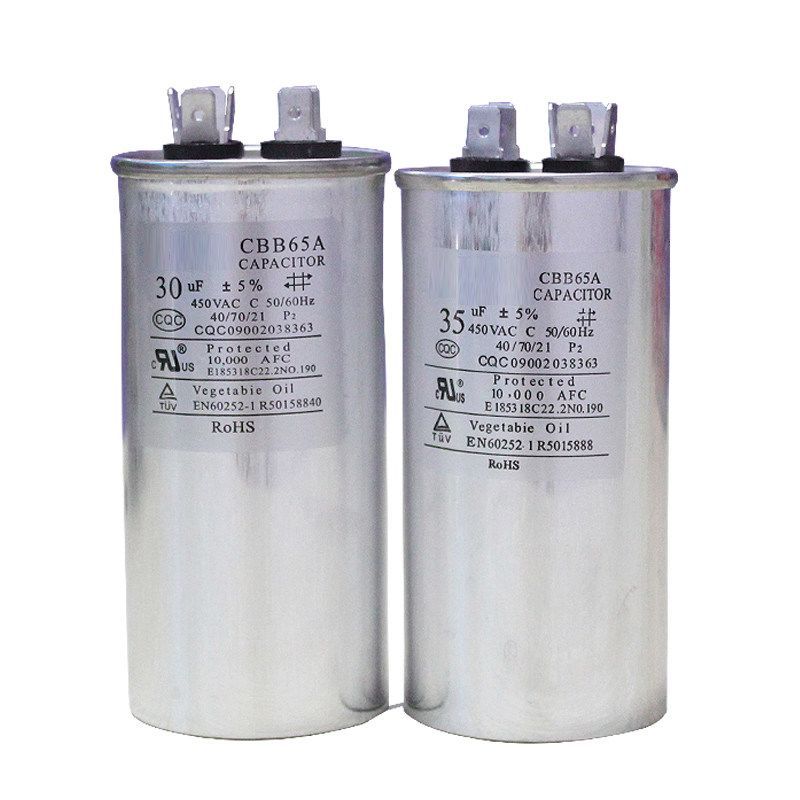 คาปาซิเตอร์สตาร์ทคอมเพรสเซอร์ สำหรับแอร์ Panasonic / Mitsubishi / Midea / Aux / Chigo / Haier / Hise