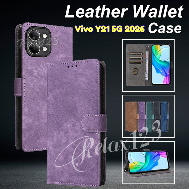 สําหรับVivo Y21 5G Vivo Y21 Y21d VIVO Y21 Y21D VivoY21 Vivo Y 21 5G 4Gปลอก2026ป้องกันธุรกิจหนังแม่เห