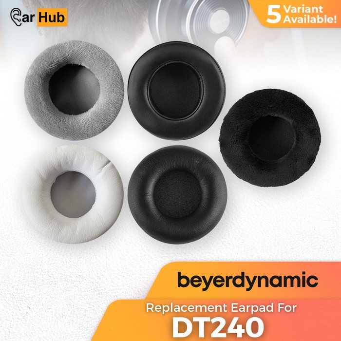 แผ่นรองหูฟังแผ่นรองหูฟังโฟม Beyerdynamic DT240 DT 240 DT-240 แผ่นโฟมแผ่นรองหูฟัง