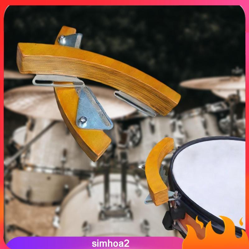 [Simhoa2] 2 บ่วงกลอง Rimshot Block Edge Sound Block เครื่องมือกระทบไม้